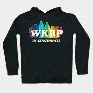 WKRP in Cincinatti Vintage Rainbow Hoodie